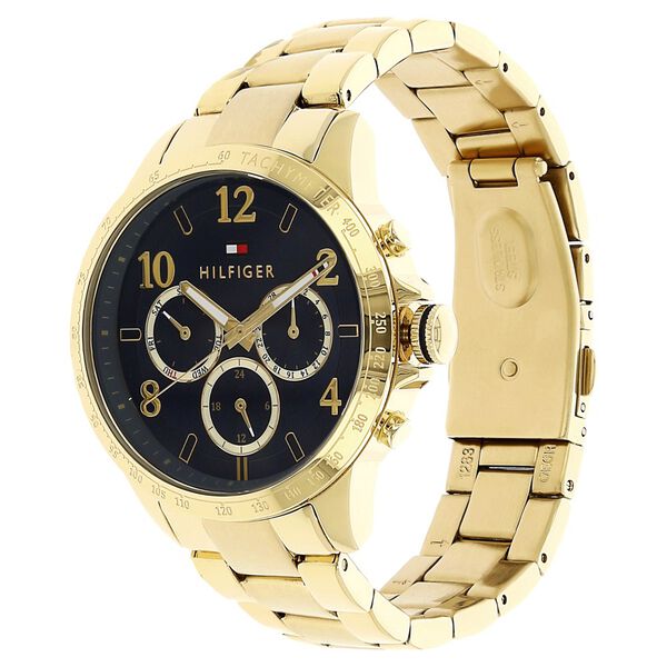 Tommy Hilfiger Quartz Multifunction Blue Dial Metal Strap Watch for Women - image number 1