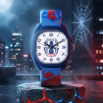Zoop Marvel Analog Watch with White Spiderman Dial & Blue Strap for Boys Kids, from House of Titan