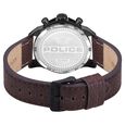 Police Black Dial Brown Strap Multifunction Watch for Men - image number 2