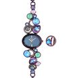 Titan Raga Moments Of Joy Quartz Analog Mother of Pearl Dial Maroon Metal Strap Watch For Women - image number 2