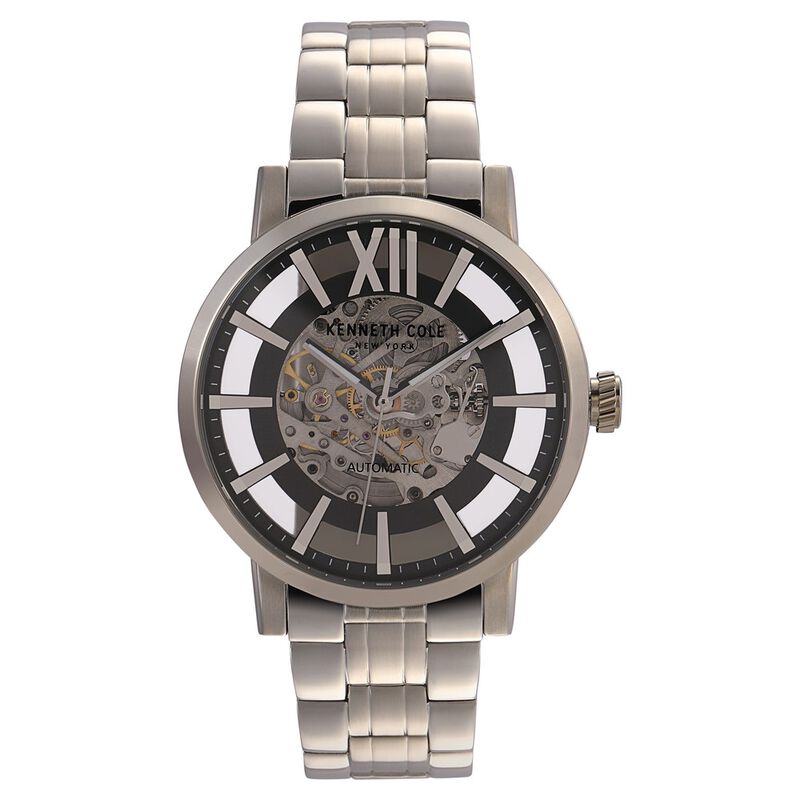Kenneth Cole Automatic Grey Dial Stainless Steel Strap Watch for Men - image number 0