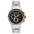 Titan Octane Black Dial Chrono Stainless Steel Strap watch for Men - image number 0