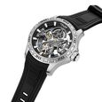 Police Quartz Analog Grey Dial Black Silicone Strap Watch For Men - image number 1