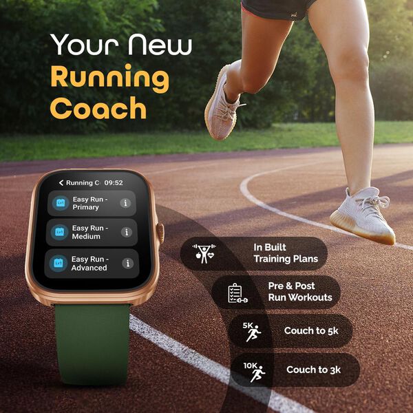 Fastrack Discovery with 4.9 CM AMOLED Display SingleSyncTM BT Calling, Built-in GPS, Running Courses, Running plans - image number 3