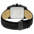 Xylys Swiss Chronograph Black Leather Strap and Black Dial Watch For Men - image number 3
