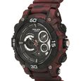 Police Quartz Chronograph Black Dial Silicone Strap Watch for Men - image number 1