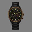 Titan Stellar Multifunction Brown Dial Brown Stainless Steel Strap Watch For Men
