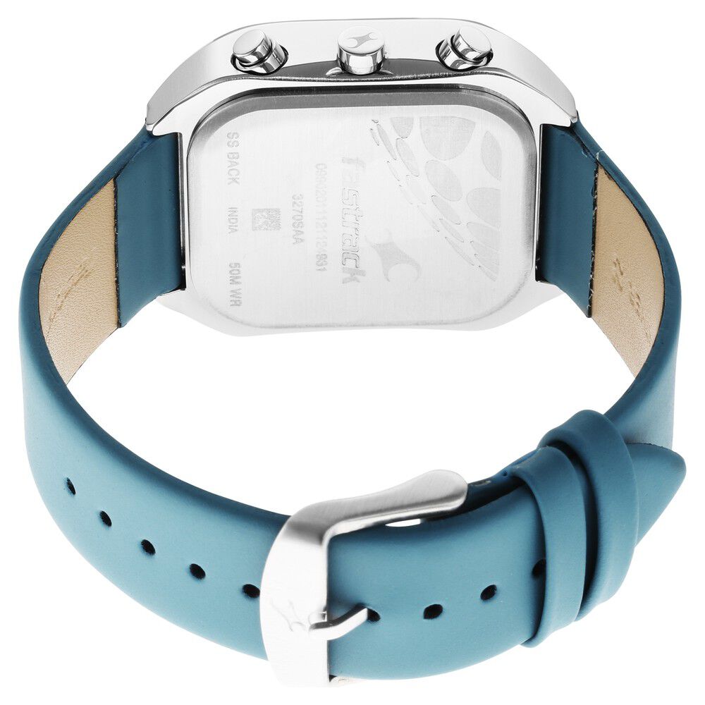 Buy Online Fastrack After Dark Quartz Analog with Date White Dial