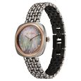 Titan Aura Quartz Analog Titanium Mother of Pearl Dial Titanium Stainless Steel Strap Watch for Women - image number 2