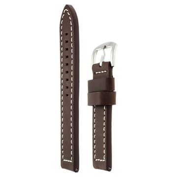 22 mm Brown Genuine Leather Straps for Men