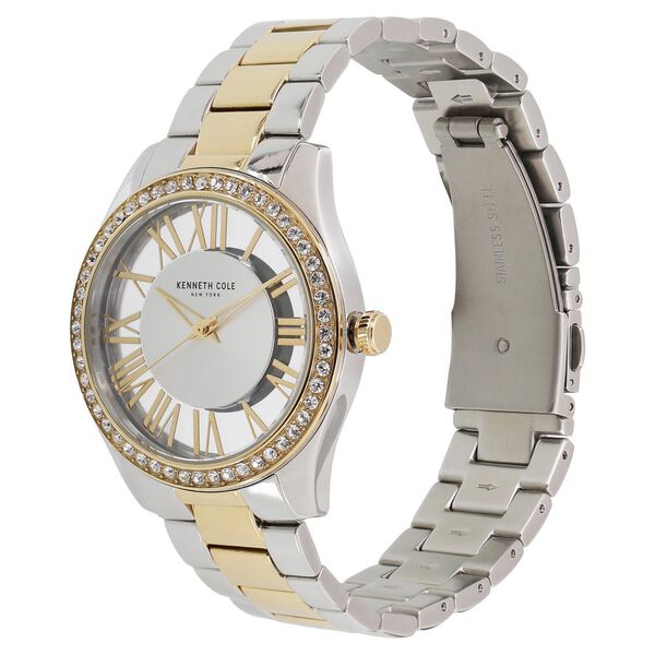 Kenneth Cole Quartz Analog Silver Dial Stainless Steel Strap Watch for Women - image number 1