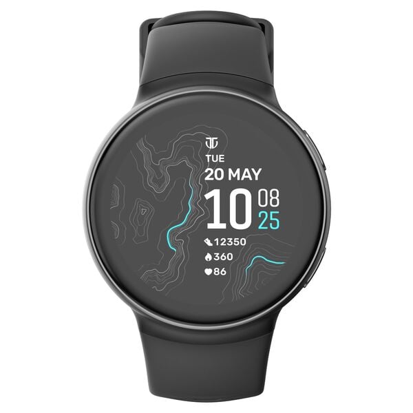 Titan Celestor Swift GPS Smartwatch with Advanced Badminton Mode, Zone Based Training ,AI Brief & Titan Q-Black - image number 3