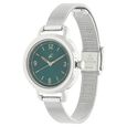 Fastrack Bare Basics Quartz Analog Green Dial Stainless Steel Strap Watch for Girls - image number 1
