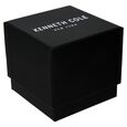 Kenneth Cole Quartz Analog Silver Dial Leather Strap Watch for Men - image number 4