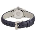 Xylys Swiss Analog Black Leather Strap and White Dial Watch For Women - image number 2