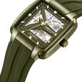 Kenneth Cole-Automatic Green Dial Green Silicone Strap Watch For Men - image number 2