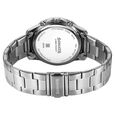 Sonata Chronos Quartz Analog with Date Blue Dial Silver Colour Stainless Steel Strap Watch For Men - image number 4