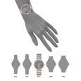 Anne Klein Quartz Analog Grey Dial Ceramic Strap Watch for Women - image number 3