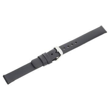 12 mm Grey Genuine Leather Strap for Women