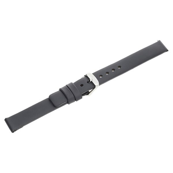 12 mm Grey Genuine Leather Strap for Women - image number 3