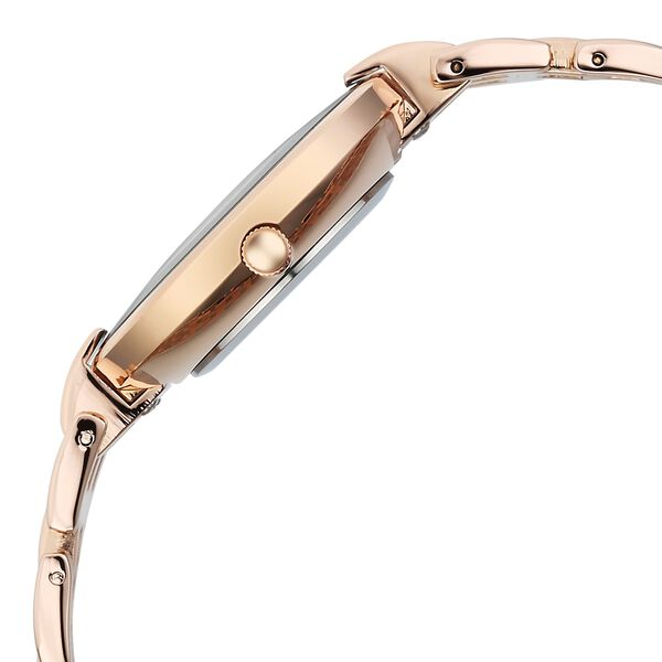 Vyb Eclipse By Fastrack Quartz Analog Mother Of Pearl Dial Metal Strap Watch For Girls - image number 4