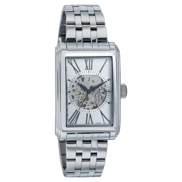 Titan Quartz Analog White Dial Watch for Men - image number 0