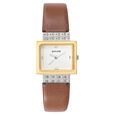 Sonata Quartz Analog Silver Dial Leather Strap Watch for Women - image number 0