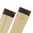 24 mm Brown Genuine Leather Strap for Men - image number 4