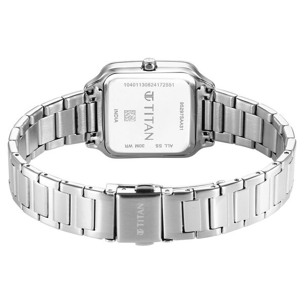 Titan Horizon Quartz Analog Pink Dial Stainless Steel Strap Watch For Women - image number 4