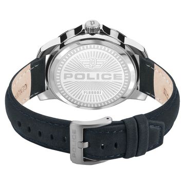 Police Grey Dial Blue Strap Analog Watch for Men