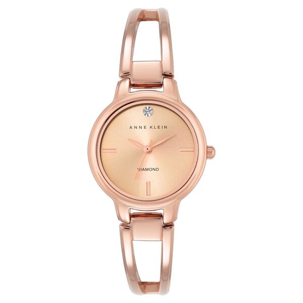 Anne Klein Quartz Analog Beige Dial Metal Strap Watch for Women - image number 0