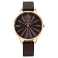 Titan Neo Quartz Analog Maroon Dial Leather Strap Watch For Women - image number 0