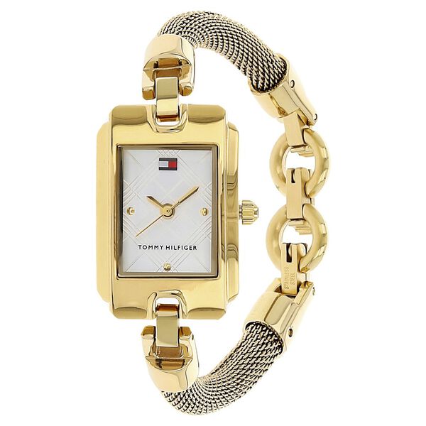 Tommy Hilfiger Quartz Analog White Dial Stainless Steel Strap Watch for Women - image number 1