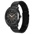 Titan Regalia Arc Analog with Day Date Second Subdial and Black Dial Black Stainless Steel Strap Watch for Men - image number 2