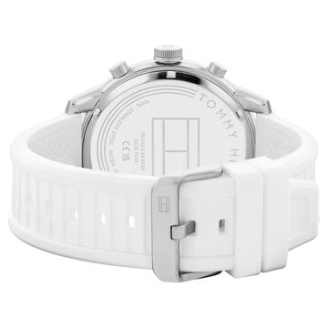 Tommy Hilfiger Silver Dial Quartz Analog with Date Watch for Men