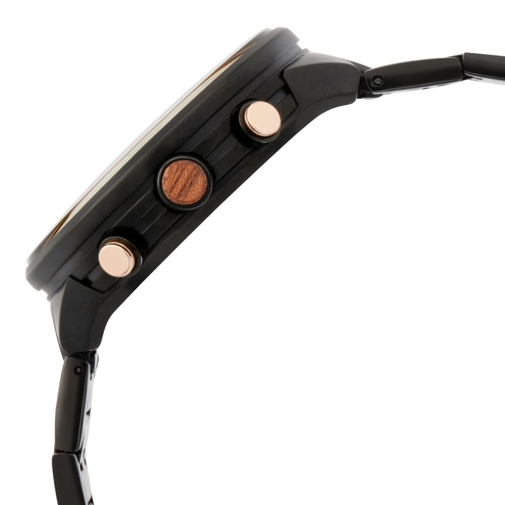 Buy Online Titan Grandmaster Black Dial Chronograph Metal Strap