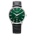 Roamer Valais Gents Interchangable Box Set Quartz Analog with Date Black Dial Black Leather Strap Watch For Men - image number 1