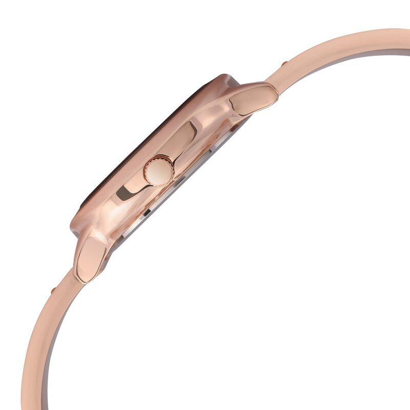 Tommy Hilfiger Quartz Analog Rose Gold Dial Metal Strap Watch for Women - image number 3