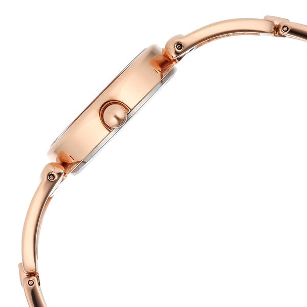 Titan Raga Ascend Quartz Analog Brown Dial With Rose Gold Color Metal Strap Watch For Women - image number 3