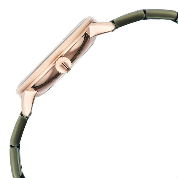 Titan TGIF Quartz Analog Green Dial Green Stainless Steel Strap Watch for Women - image number 3