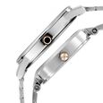 Titan Bandhan Quartz Analog Silver Dial Two Toned Stainless Steel Strap Watch For Couple - image number 3