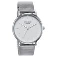 Sonata Poze Quartz Analog White Dial Silver Metal Strap Watch For Men - image number 2