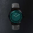 Poze By Sonata Quartz Analog Two Toned Dial Grey PU Leather Strap Watch For Men - image number 7