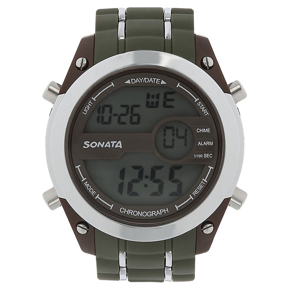 Buy Online SF Digital Dial Blue Plastic Strap Watch for Men