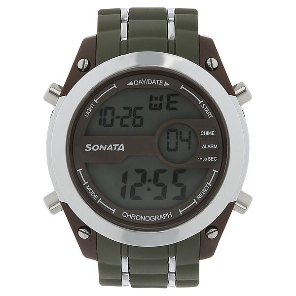 SF Digital Brown Dial Watch for Men - image number 0
