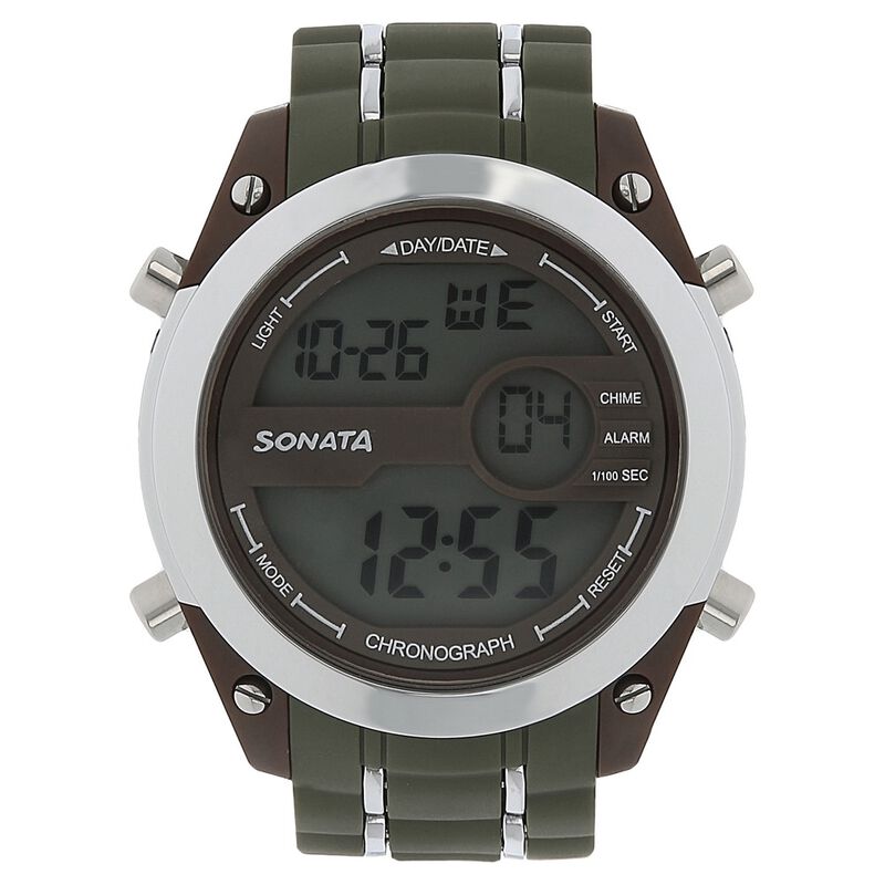 SF Digital Brown Dial Watch for Men