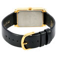 Sonata Quartz Analog Black Dial Leather Strap Watch for Men - image number 2