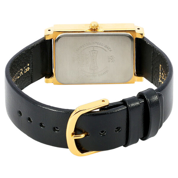 Sonata Quartz Analog Black Dial Leather Strap Watch for Men - image number 2