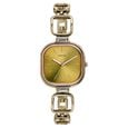 Sonata Colours of Earth Quartz Analog Blue Dial Metal Strap Watch For Women
