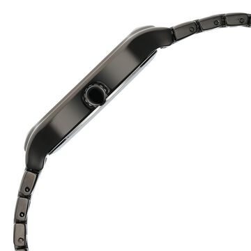 Vyb Maverick By Fastrack Quartz Analog Black Dial Metal Strap Watch For Guys
